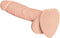 Strap-On-Me Soft Realistic Dildo met zuignap - blanke beige - maat M