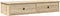 vidaXL - Wandschap - met - lades - 100x37,5x19 - cm - bewerkt - hout - sonoma - eiken