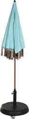 Voet voor Parasol DKD Home Decor Zwart Roestvrij staal Beton (54 x 52,5 x 42 cm)