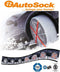 AutoSock 698 - Sneeuwsokken - Lichtgewicht en snel te monteren - Geschikt voor diverse bandenmaat (2 stuks)