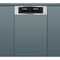 Bauknecht BSUO 3O21 PF X - Smalle Onderbouw Vaatwasser 45 cm - 10 couverts - Roestvrijstaal