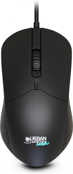 Urban Factory GWM01UF muis Ambidextrous USB Type-A Optisch 1200 DPI