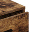 vidaXL - Dressoir - Rook - Eiken - 40x41x75 - cm - Geengineerd - Hout