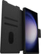 Otterbox Galaxy S23 Ultra - Strada-hoesje - Schokbestendig lederen folio met kaarthouder - Zwart