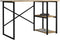 Bureau Alexandra House Living Zwart Ek Metaal Hout MDP 120 x 75 x 60 cm industrial