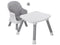 Kinderstoel - babystoel - 6-in-1 - multifunctioneel - grijs wit