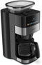 Krups Grind Aroma KM8328 - Koffiezetapparaat met koffiemolen - 10-15 kopjes - RVS details