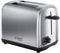 Russell Hobbs 24080-56 - Broodrooster - 2 sleuven - Roestvrij staal met zwarte accenten