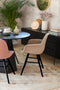 Zuiver Albert Kuip Soft Eetkamerstoelen Roze - Set van 2