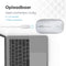 Trendfield Draadloze Muis - Oplaadbare Ergonomische Muis met Stille Klik - Bluetooth - Zilver