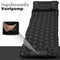 Vertrex Inflate-X1 - Slaapmat - Ingebouwde Pomp - Nachtzwart