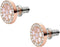 Fossil Vintage Glitz JF02906791 - Damesoorbellen - Roestvrij staal & Parelmoer - Rosé Goud Grijs