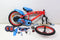 Spider-Man 16 inch Kinderfiets - Jongens - Handrem en terugtraprem - Rood