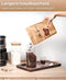 Five Stars® Voorraadpotten - Glas - 4 Delige Set - 1200 ML - Herschrijfbare Stickers & Pen (4 stuks)