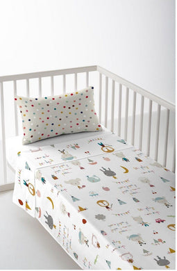Hoeslaken voor de wieg Haciendo el Indio Play (60cm kinderbed)