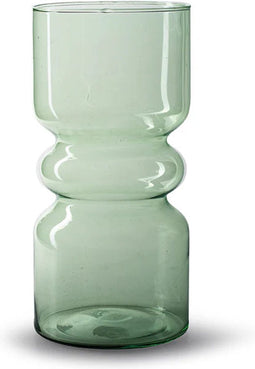 Eco vaas 'funny z' groen h25 d10 cm