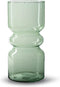 Eco vaas 'funny z' groen h25 d10 cm