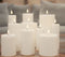 Luxe LED kaars -Crème LED Candle 7,5 x 15 cm - net een echte kaars! Deluxe Homeart