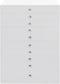 vidaXL - Sieradendoosje - 10-laags - met - horlogehouders - 29x20,5x40,5 - cm - wit