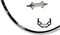 Kgs voorwiel 28 inch (622) zac2000 zwart/zwart rollerbrake vaste as