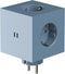 Avolt Square 2 stekkerblok met 2x USB-C 30W - Shark Blue