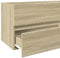 vidaXL - Wastafelkast - 90x38,5x45 - cm - spaanplaat - sonoma - eikenkleurig