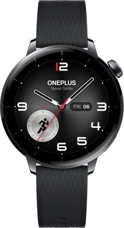 OnePlus Watch 3 - Smartwatch - 43mm LTPO AMOLED - Grafiet (Zwart)