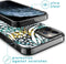 iMoshion Hoesje Geschikt voor iPhone 12 Pro / 12 Hoesje Siliconen - iMoshion Design hoesje - Meerkleurig / Zwart / Wit / Groen / Mystic Jungle