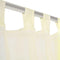 vidaXL - Gordijn - Crème - 140x175 - cm - (2 - stuks)