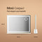 Mirlux Hollywood Spiegel 80x60CM - LED Verlichting - 2 Bluetooth Speakers - Wit