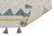 Lorena Canals - Vloerkleed Azteca - 120 x160 cm - Vintage Blue