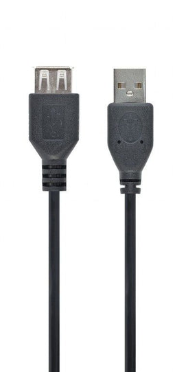 Cablexpert CCF-USB2-AMAF-1.5M - USB verlengkabel - USB A (female) naar USB A (male) - Zwart