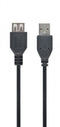 Cablexpert CCF-USB2-AMAF-1.5M - USB verlengkabel - USB A (female) naar USB A (male) - Zwart