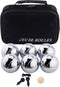 Engelhart Jeu De Boule Set - 6 Metalen Ballen - Inclusief Tas en Accessoires (6 stuks)