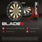 WINMAU Blade 6 - Dartbord - Blade-technologie 6e generatie - Diameter 46 cm