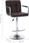 vidaXL - Barstoelen - 2 - st - kunstleer - bruin
