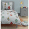 ROUPILLON Vintage Toys dekbedset - 2 stuks - 140 x 200 - 100% Katoen - Lichtgrijs