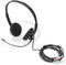 Digitus DA-12202 - On-Ear koptelefoon - Draad - Microfoon - Zwart