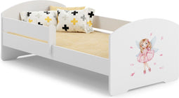 LUK - Peuterbed - met matras & hekje - 160x80cm - fee thema
