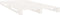 vidaXL - Palletbed - massief - grenenhout - wit - 75x190 - cm