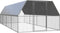 vidaXL - Kippenhok - 3x8x2 - m - gegalvaniseerd - staal