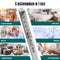 Homewell Raamfolie HR++ - Isolerend & Zonwerend - Anti inkijk - Golven 60x200