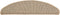 vidaXL - Trapmatten - zelfklevend - 15 - st - 65x21x4 - cm - donkerbeige