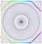 Lian Li Uni Fan TL Reverse - Case Fan 120mm - RGB verlichting - Wit (3-pack)