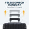 Pathsail® Handbagage Koffer 40L - Lichtgewicht Trolley - TSA slot & 360 graden spinner wielen - Zwart