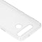 Hoesje Siliconen Geschikt voor LG K61 - Softcase Backcover smartphone - Transparant