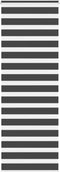vidaXL - Zebra - rolgordijn - 75x230 - cm - stofbreedte - 70,9 - cm - zwart