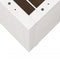 vidaXL - Plantenbak - 50x50x72 - cm - massief - grenenhout - wit