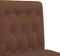 vidaXL - Barstoelen - 2 - st - massief - rubberhout - en - stof