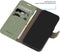 Mobiparts Galaxy A15 - Classic Wallet Case - Ruimte voor pasjes - Groen